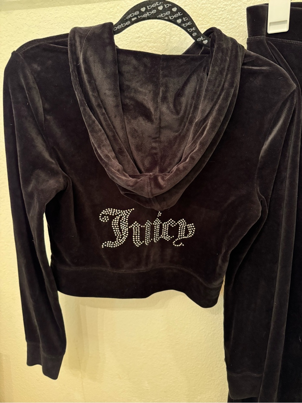 Black Juicy Couture Two Piece Set Size Small